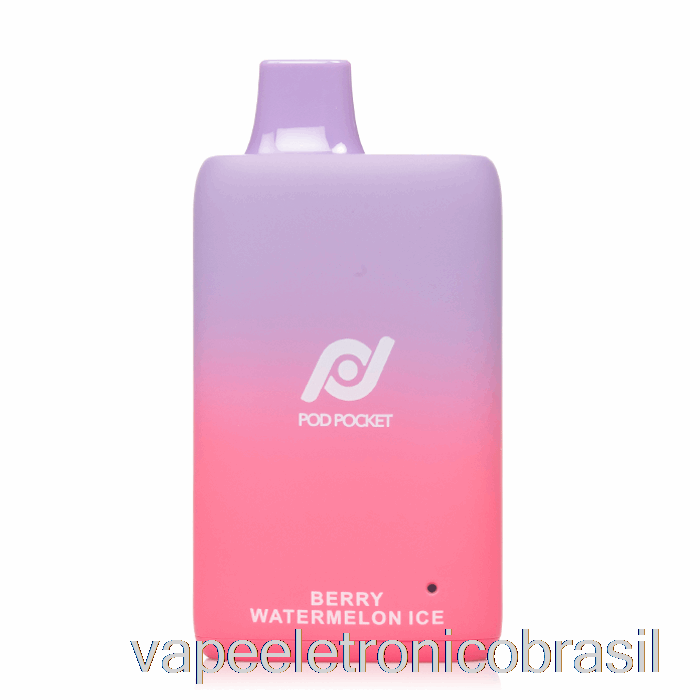 Vape Vaporesso Pod Pocket 7500 Descartável Berry Melancia Gelo